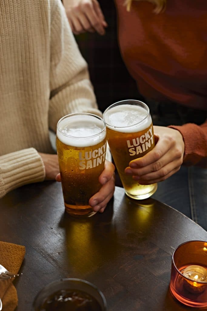 Cover Image for Get a free pint of Lucky Saint at The Quill & Scholar